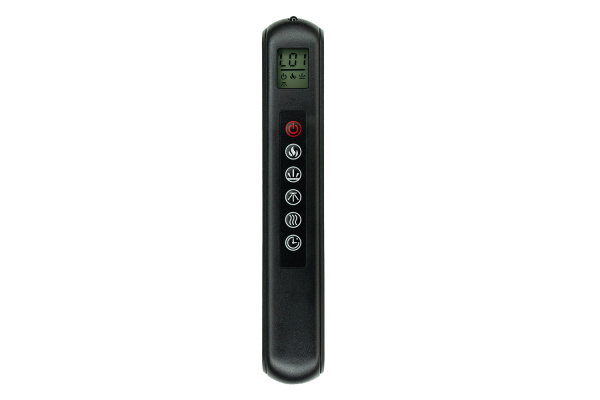 Линейный биокамин Mercury 42 LED RF