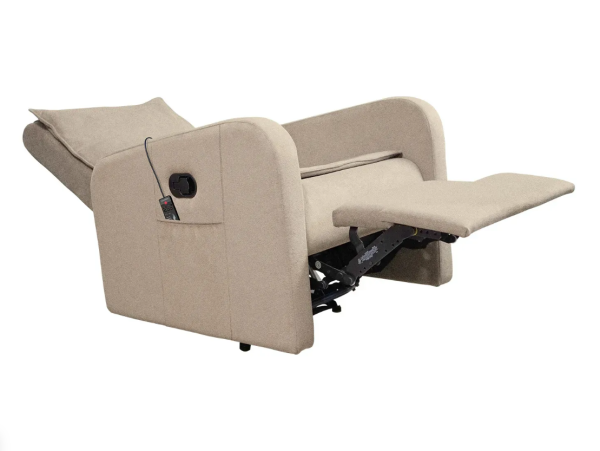 Массажное кресло реклайнер с механическим приводом FUJIMO COMFORT CHAIR F3005 FMF Ваниль (Sakura 4)