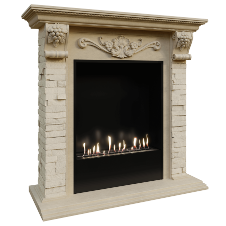 Биокамин в портале Firezo Adriana, Cлоновая кость