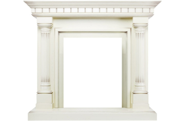 Каминокомплект Dimplex портал Dallas слоновая кость с очагом Atherton